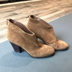 Ann Taylor suede booties